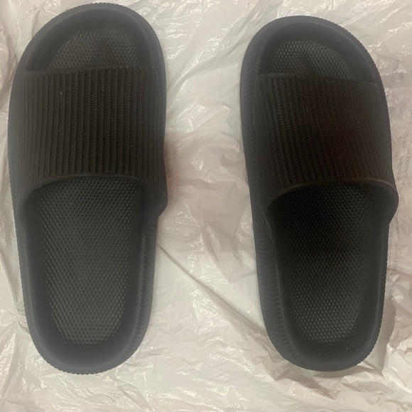 Sandals black size 38-39 - Picture 1 of 4